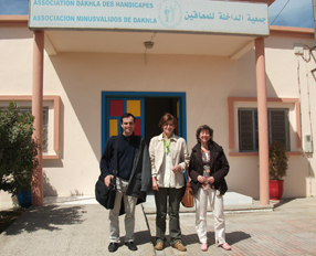 The FPSC works for the people with disabilities in Dakhla, Western Sahara