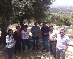 Field Visit to the Activities Carried out under the Agreement for Improving Water Resources Management in the Palestinian Territories