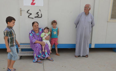 The FPSC is supporting Christian families in the Virgin Mary refugee camp in Baghdad