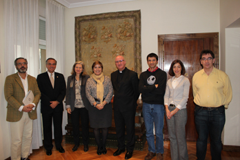 The FPSC receives a delegation of the Latin Patriarchate of Jerusalem at its headquarters in Madrid