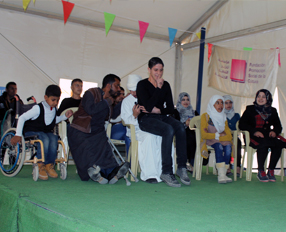 FPSC inclusive theatre for children in Za’atari camp (Jordan)