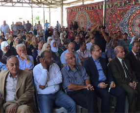 Inauguration of a fair for rural products produced by cooperatives of the Tulkarem Governship