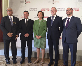 The FPSC receives the Fundacion MAPFRE Best Social Action Initative Award in 2015 from Her Majesty Queen Sofía