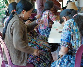 Working for the empowerment of indigenous women in Guatemala through entrepreneurship