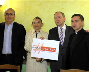 Launch of the #StandTogether plataform in Rome