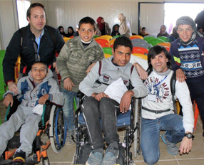 Working for integration and the rights of persons with disabilities in the refugee camps of Za’atari and Azraq (Jordan)