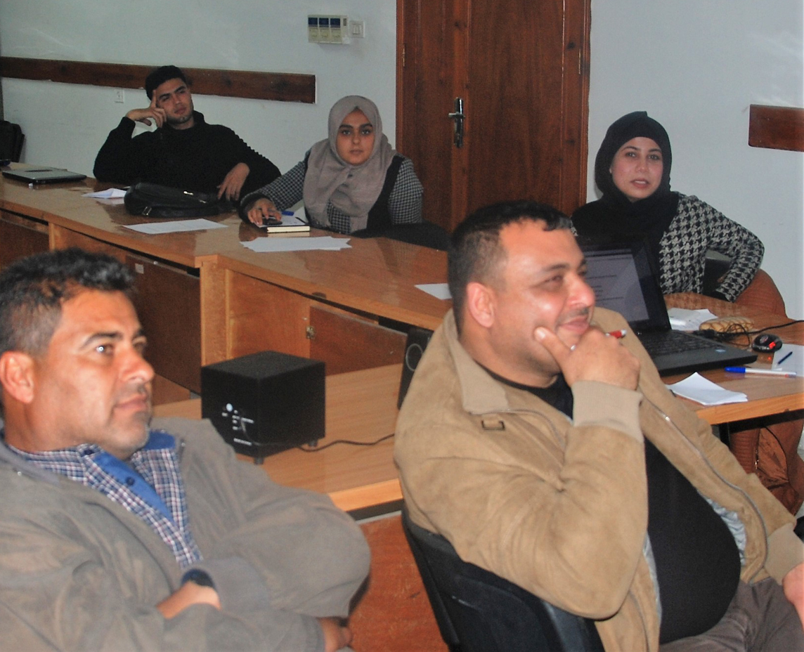 “Training of trainers” in Gaza through courses taught by the Polytechnic University of Valencia (UPV)
