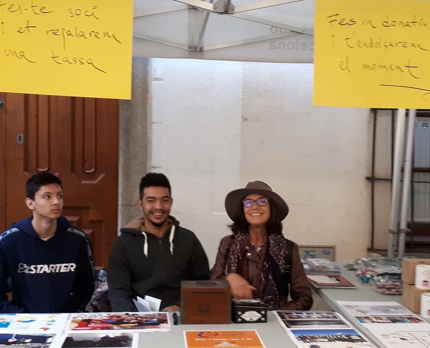 Social Promotion Foundation participates in the “Fira de la Tardor” in Sant Pol de Mar