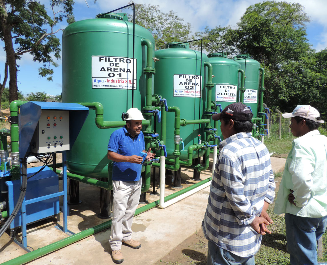 El agua potable llega a San Miguel de Velasco en Bolivia