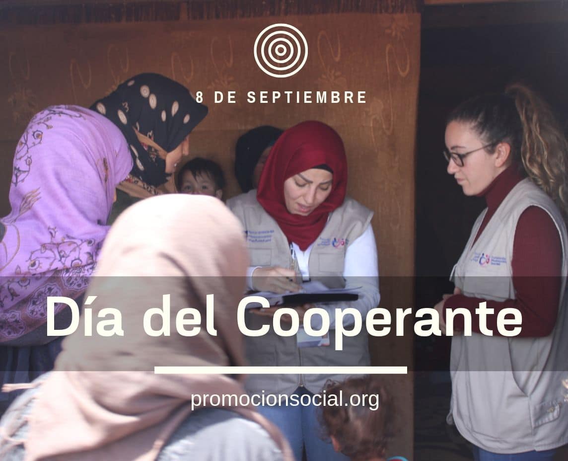 Fundación Promoción Social se une a la celebración del Día del Cooperante el 8 de septiembre