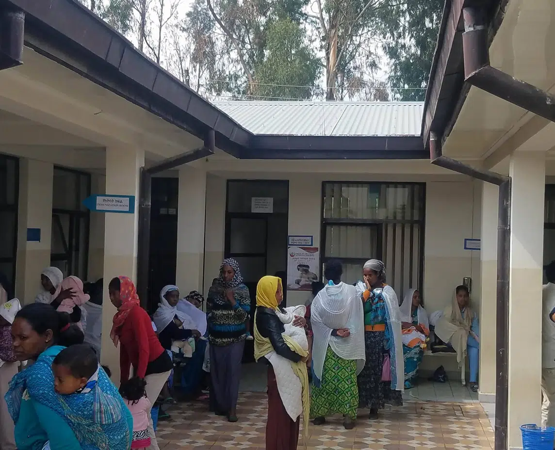 El hospital de St. Gabriel en Adis Abeba cuenta con nuevo equipamiento médico necesario para la provisión de servicios de salud materno-infantil