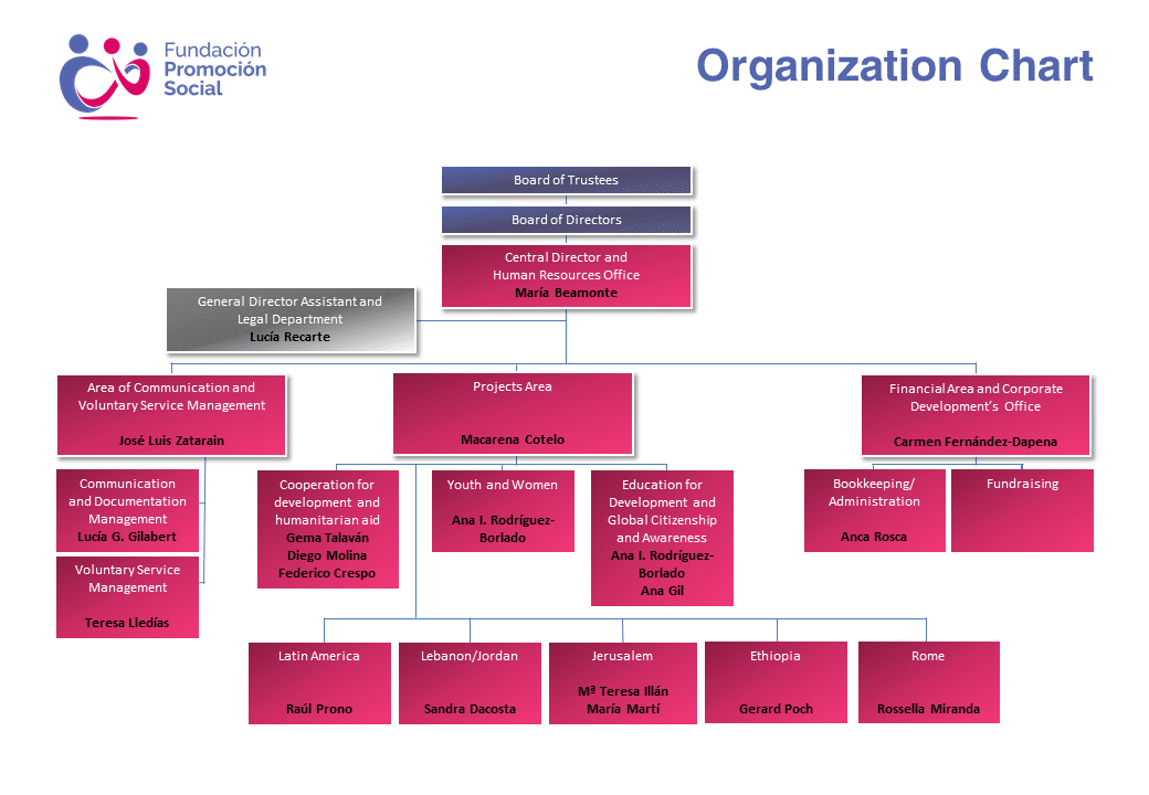 Organization_Chart_2020 | Fundación Promoción Social