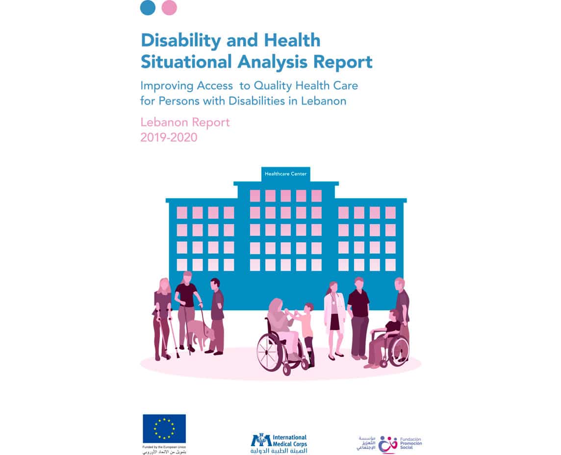Social Promotion Foundation launches a report that examines access to and the use of health services by Syrian refugees and host population with disabilities in Lebanon