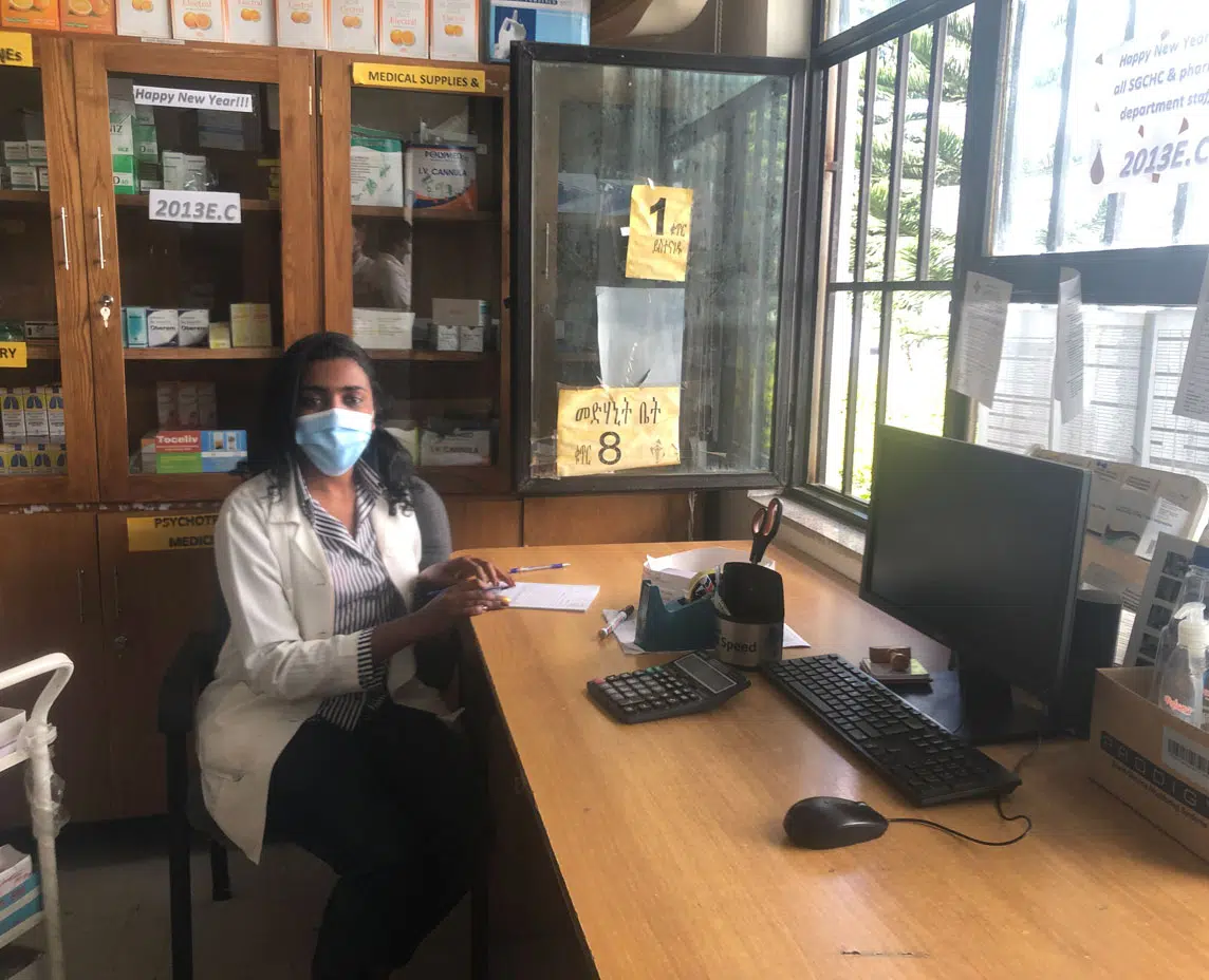 Strengthening the prevention of transmission of #COVID19 at the St. Gabriel Catholic Health Center in Addis Ababa