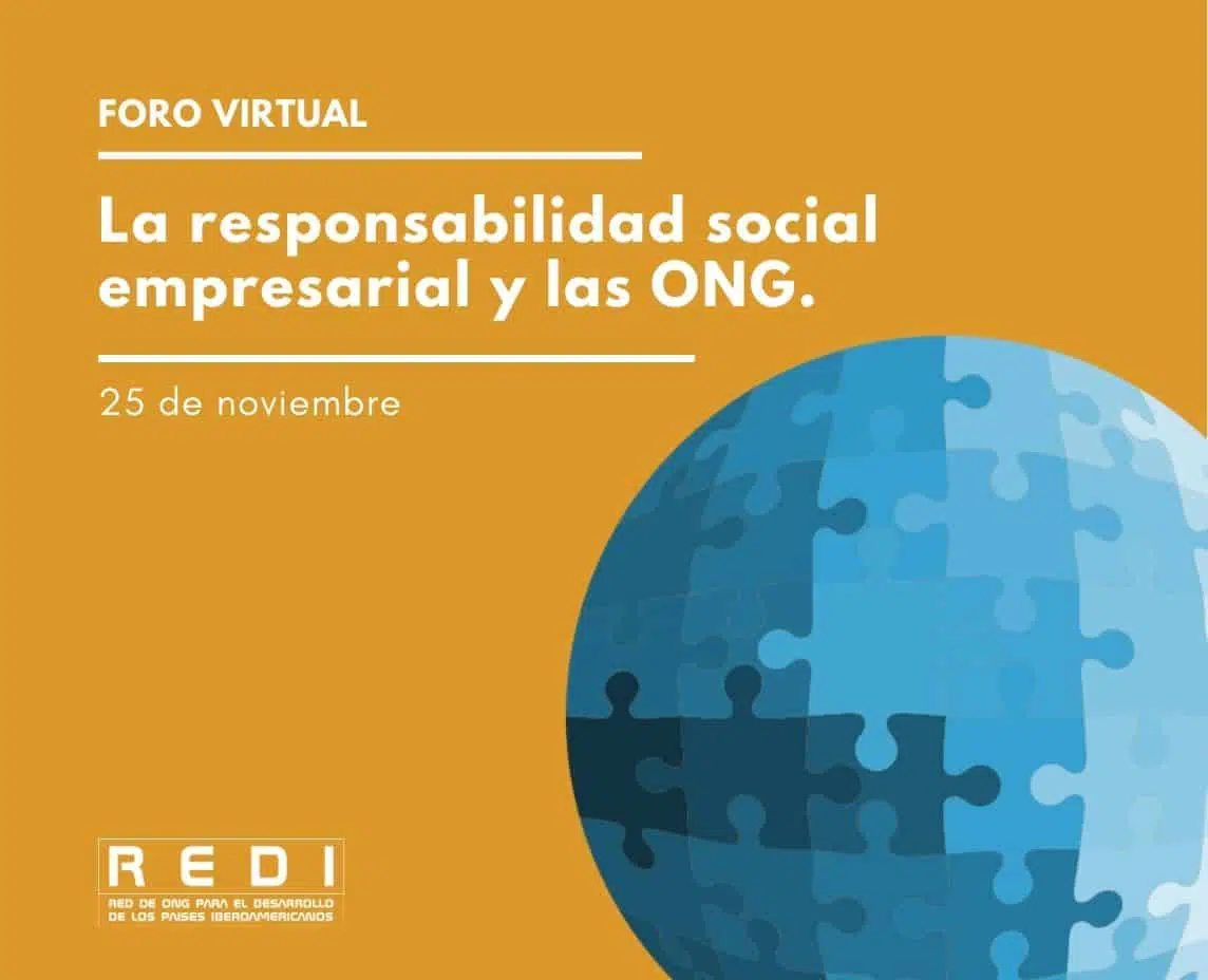 Social Promotion participates in the virtual forum organised by REDI on Corporate Social Responsibility and NGOs