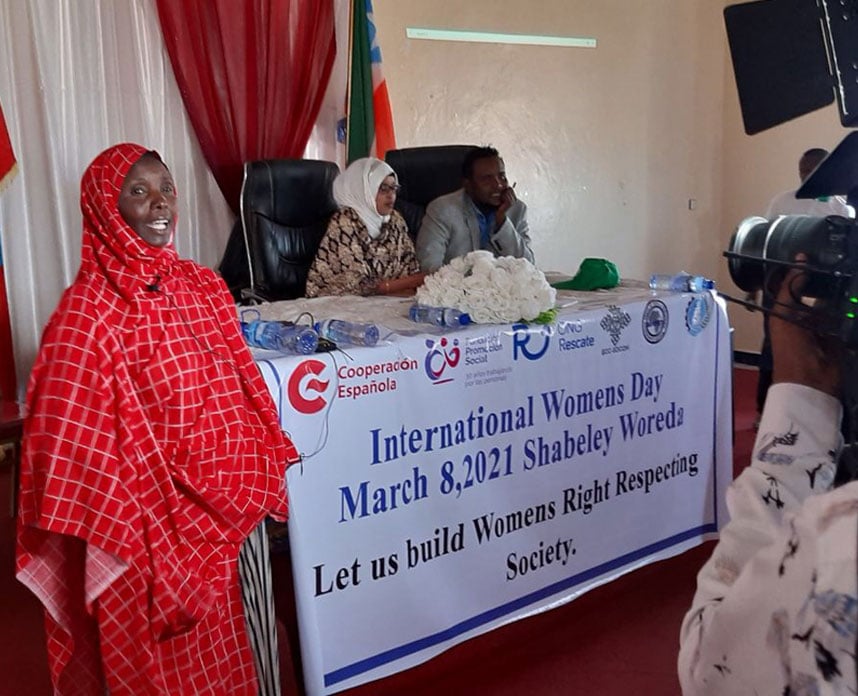 Actividades programadas en el Día Internacional de la Mujer promueven la participación y el liderazgo de las mujeres en la región somalí (Etiopía)