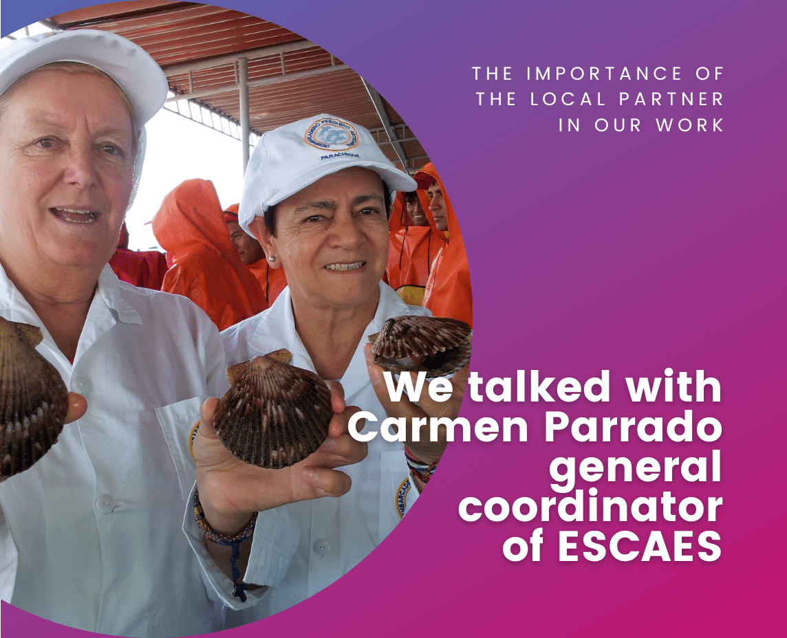 We talked to Carmen Parrado, general coordinator of ESCAES, a Peruvian NGO that fosters the development of rural communities through the training and promotion of peasants