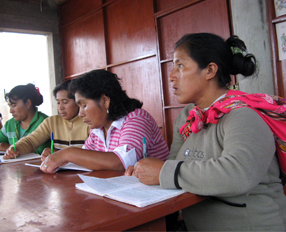 Mejora de la educación y cobertura de necesidades básicas de las mujeres de escasos recursos de Cañete