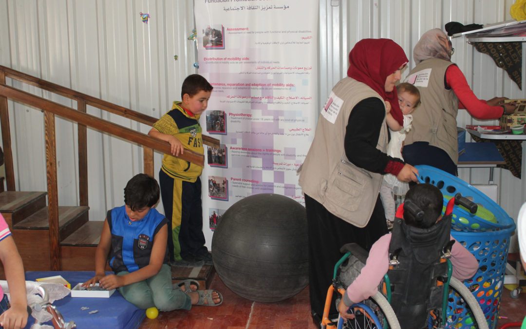 Mejorada la respuesta multidisciplinar en rehabilitación para las personas con discapacidad en el norte de Jordania