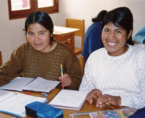 Mejora de las condiciones económicas y generación de ingresos de mujeres en desventaja de La Paz y El Alto a través de la capacitación profesional