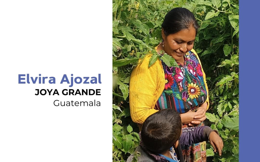 Elvira Ajozal hace frente a la crisis en Guatemala con su proyecto de agricultura familiar