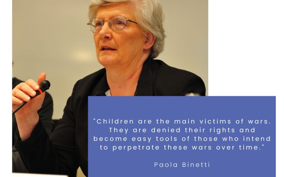 “From humanitarian disaster to denial of rights, children are the first victims of wars”