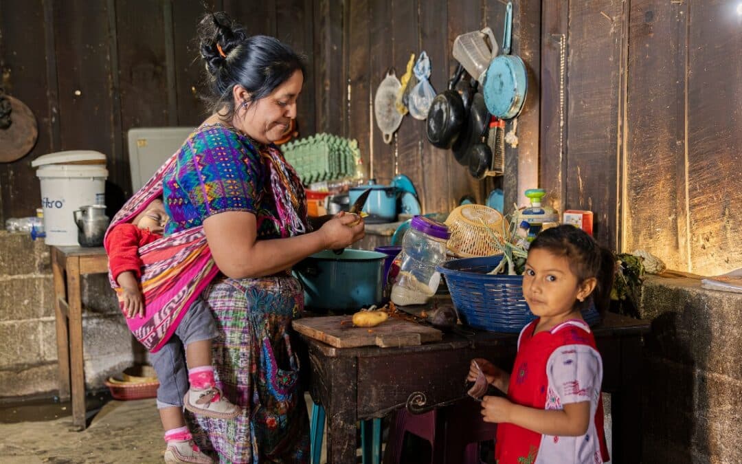 Familias de Joya Grande (Guatemala) consiguen hacer frente a la desnutrición infantil