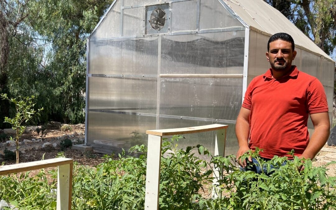 Zaid’s contribution to the development of green agriculture in Palestine