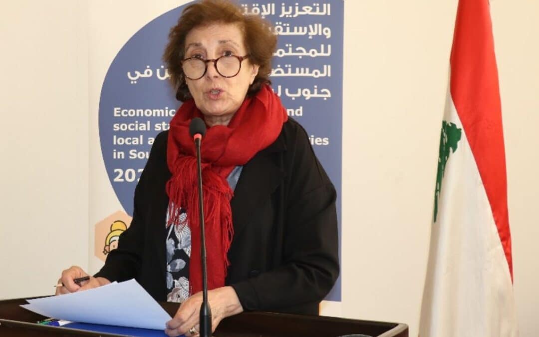 La presidenta de Fundación Promoción Social realiza una visita institucional a Líbano