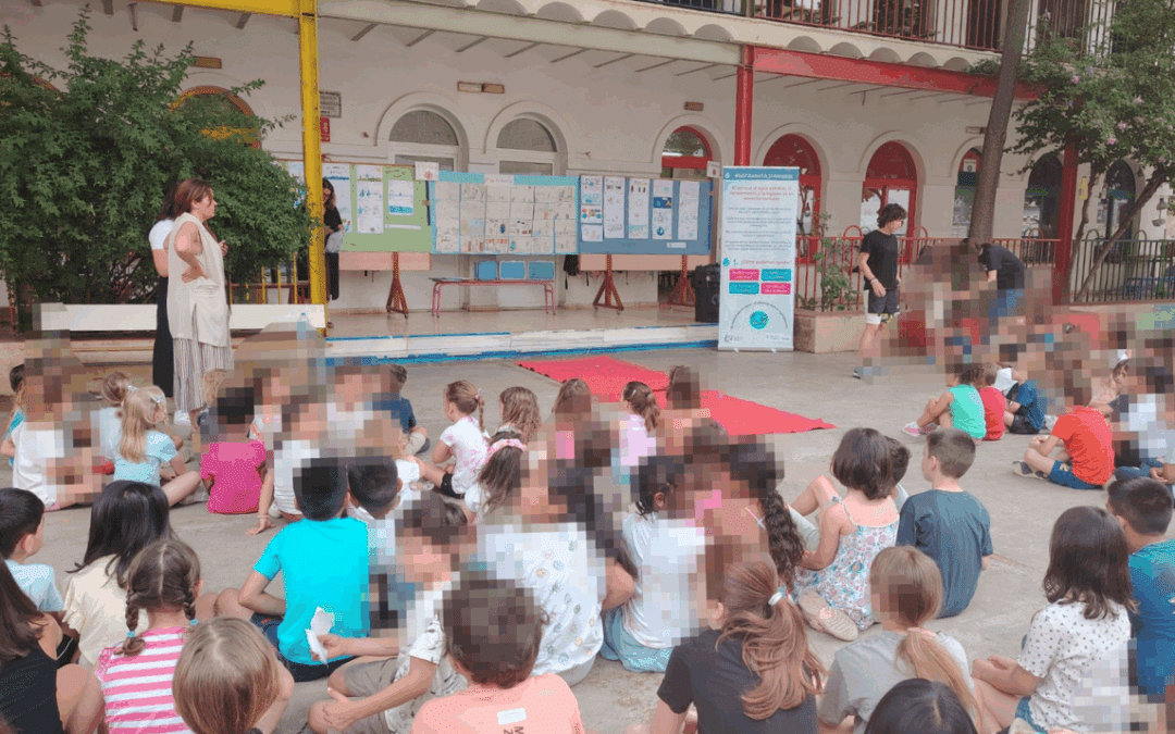 Alumnado del CEIP Luis Vives participa en el concurso de dibujo “Gota a Gota sumamos”