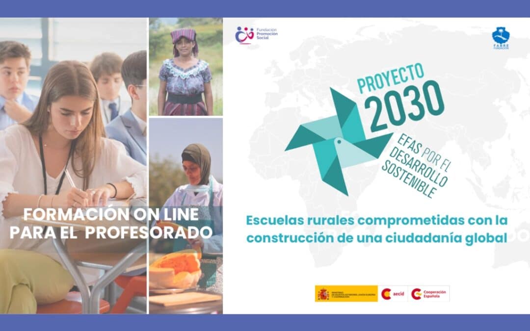 Organizamos una sesión formativa sobre Educación para el Desarrollo y Ciudadanía Global con el profesorado de las EFAs Torrealedua, El Piñeiral y El Salto