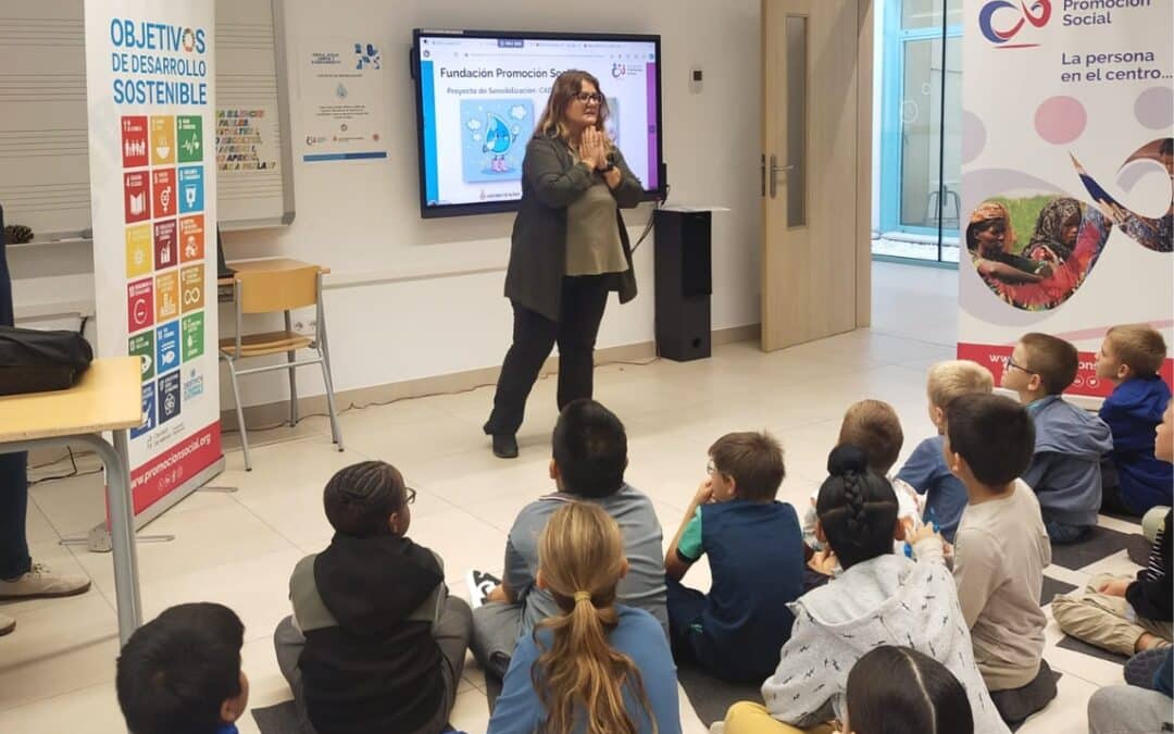 Estudiantes del CEIP Las Artes de Valencia reflexionan sobre el acceso al agua potable en Oromía (Etiopía)
