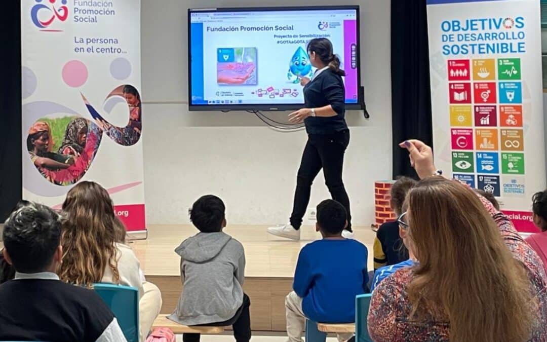 Jóvenes del CEIP Las Artes (Valencia) conocen las dificultades de la falta de acceso al agua potable y al saneamiento en países del Sur Global