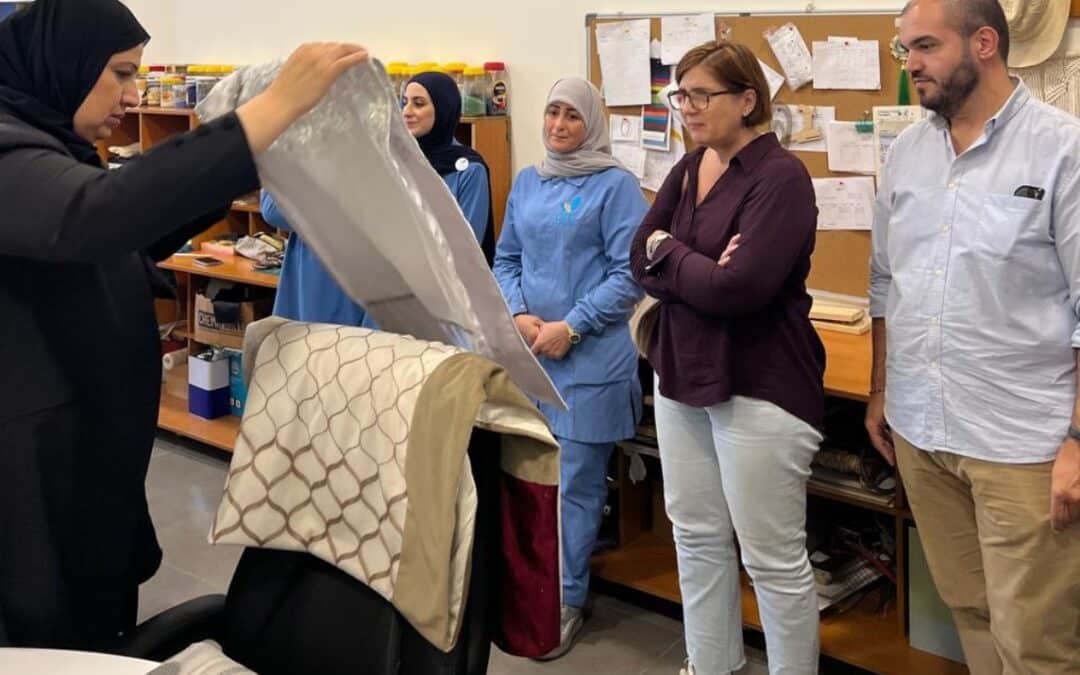 Apoyamos el papel clave de las mujeres en la reconstrucción económica y social del sur de El Líbano