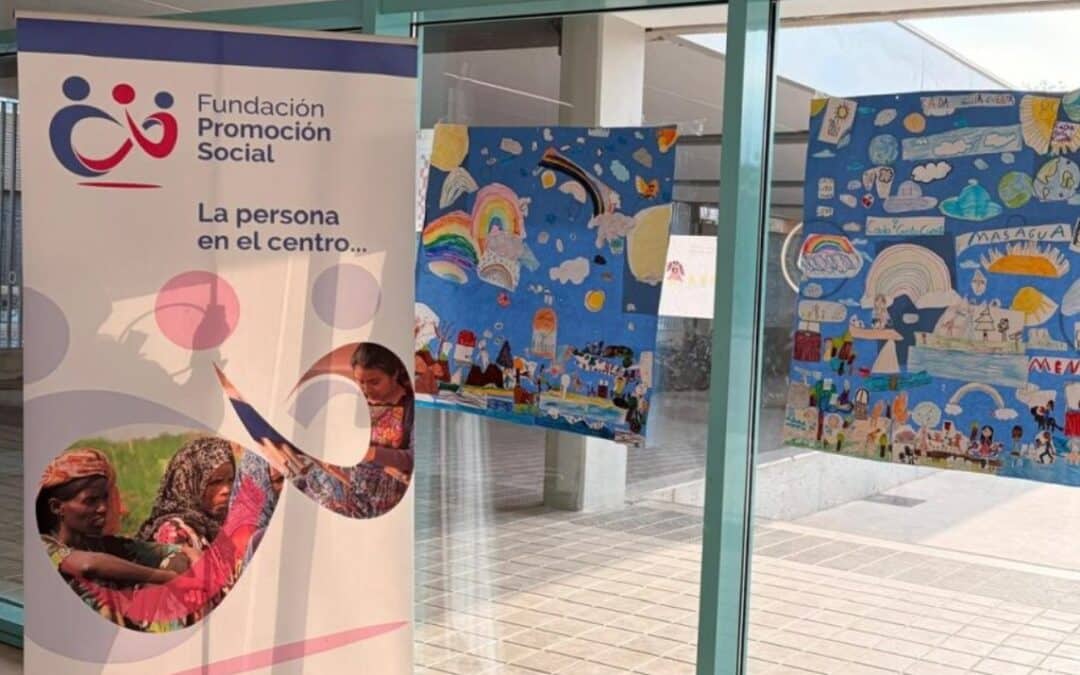 Entregamos los premios del concurso de dibujo ‘Cada gota cuenta’ en el CEIP Las Arts
