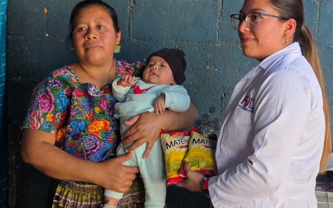 Impulsamos la producción sostenible de alimentos y la mejora nutricional de 100 familias en Guatemala