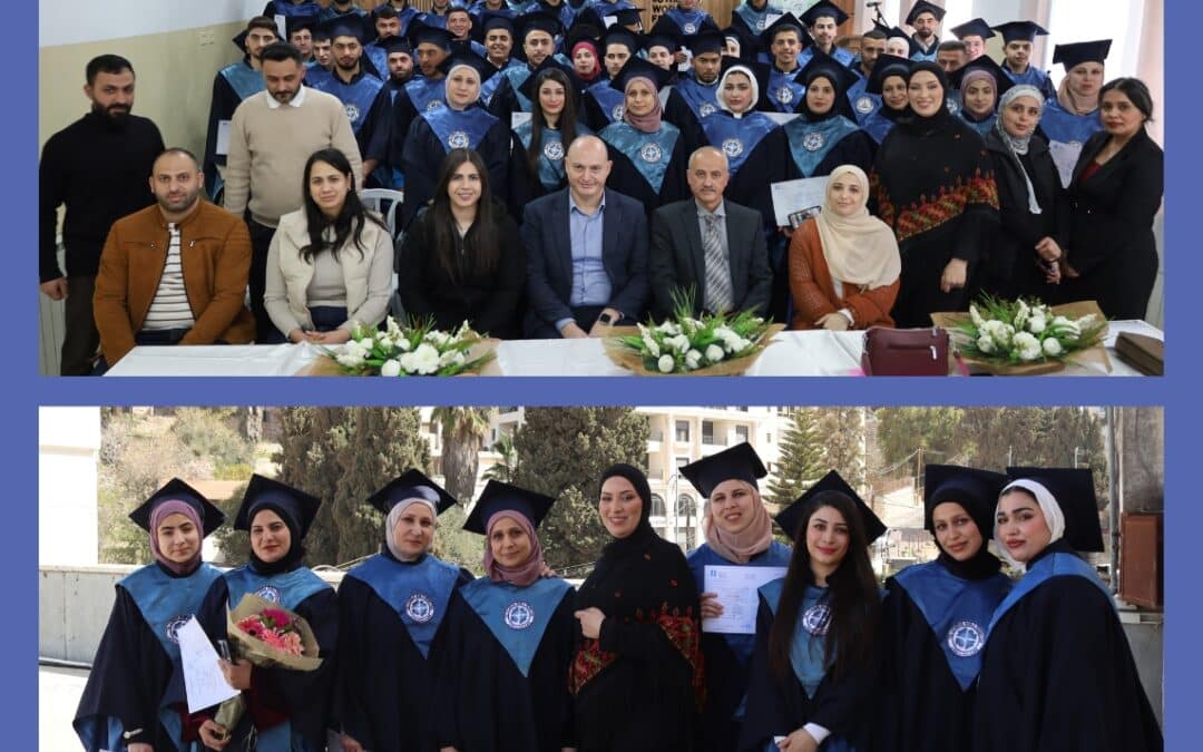 74 jóvenes de Ramallah (Palestina) se gradúan tras formarse como profesionales en diversas áreas técnicas