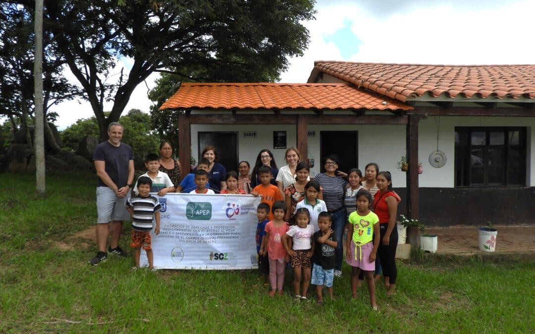 Visitamos nuestro proyecto para promover el acceso al agua potable y el saneamiento en El Carmen (Bolivia)