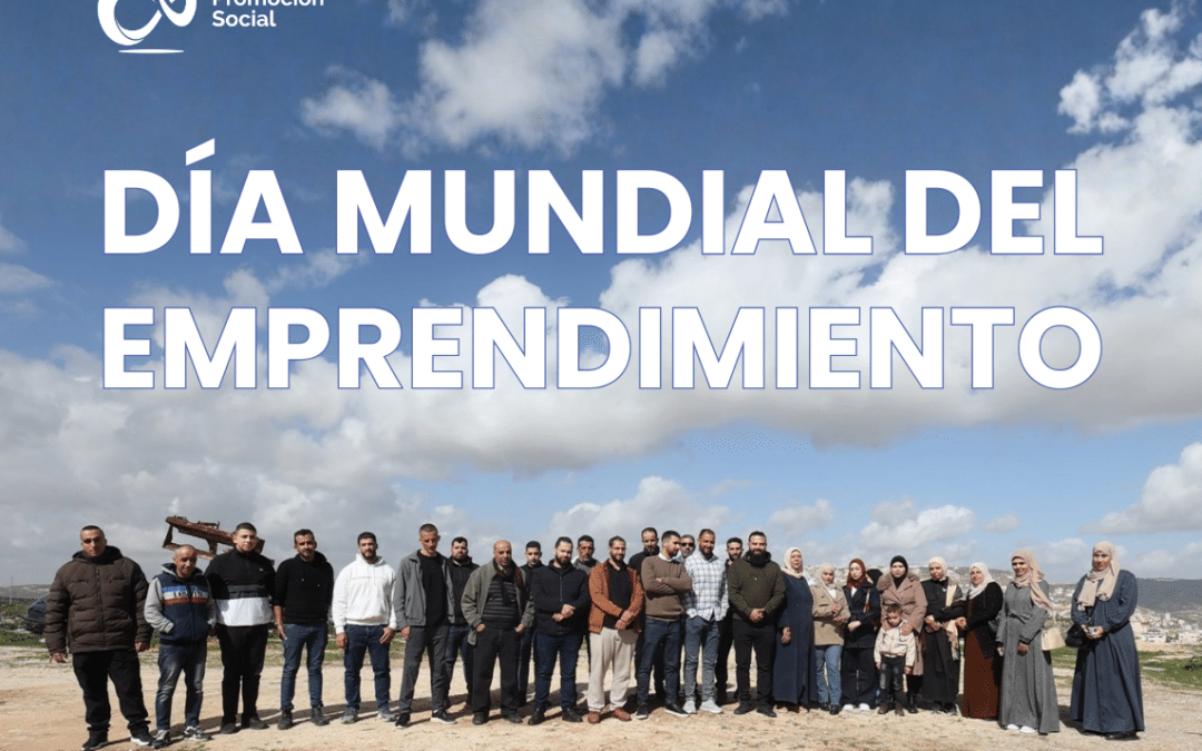 Celebramos el Día Mundial del Emprendimiento con jóvenes de Palestina
