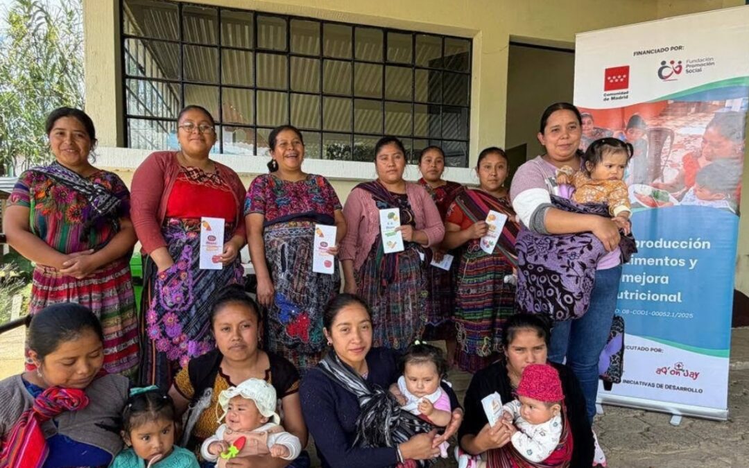 Familias de Joya Grande (Guatemala) fortalecen su nutrición con recetas saludables