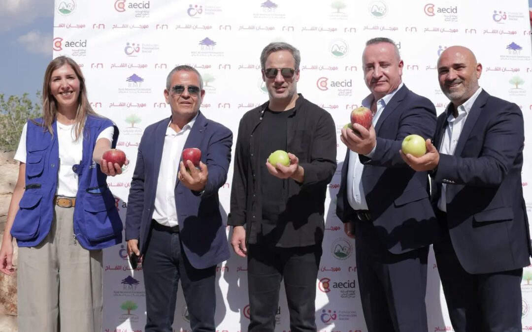 Participamos en el Festival de la Manzana, en Líbano