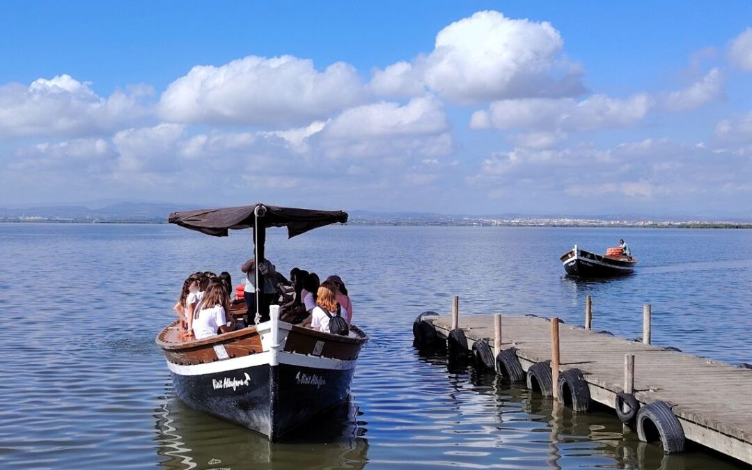 Alumnas de EFA Torrealedua visitan el Parque Natural de la Albufera