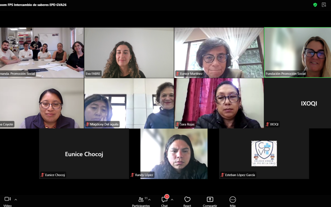Docentes de la Comunidad Valenciana y Guatemala intercambian conocimientos culinarios